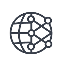 Digital Transformation Globe icon