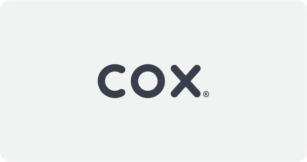 Cox logo.