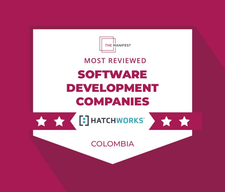 Hatchworks named one of the most reviewed software development companies in Colombia.