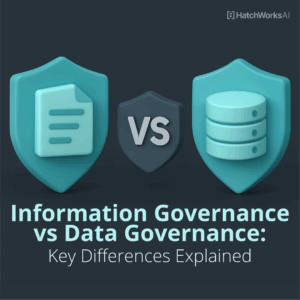 Learn the key differences between information governance and data governance, their roles, and how they impact compliance and data quality.