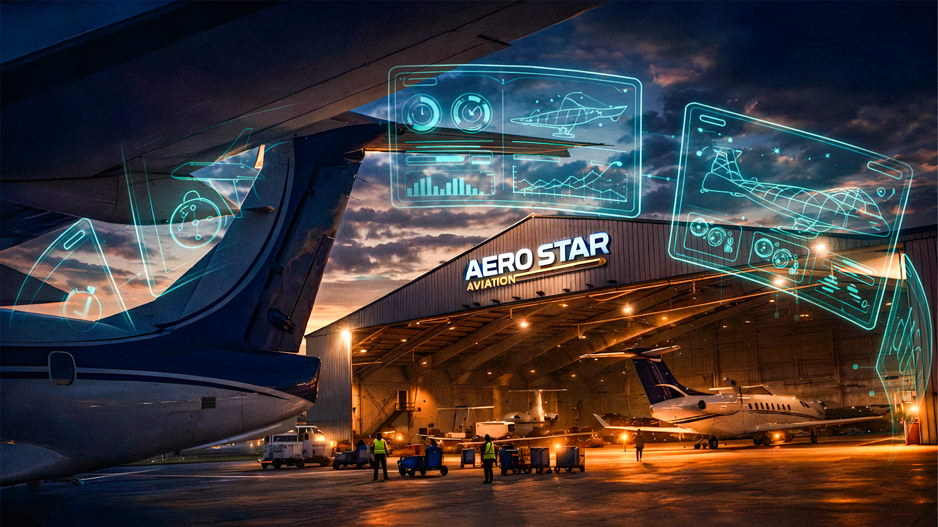 AVA, the Aero Star Virtual Assistant, built with HatchWorks AI for aircraft maintenance technicians