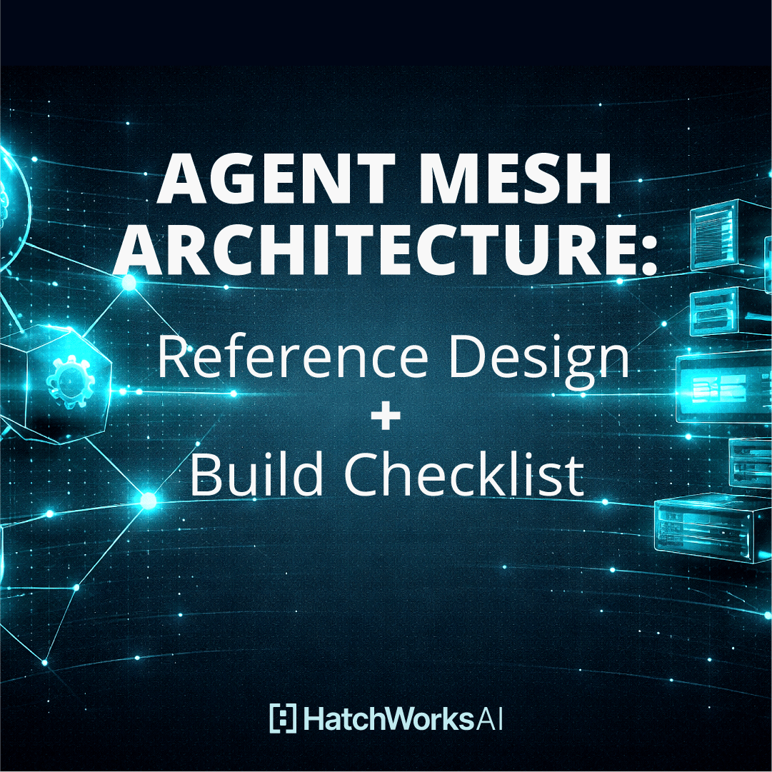 Agent Mesh Architecture: Stop Sprawl Before It Stops You