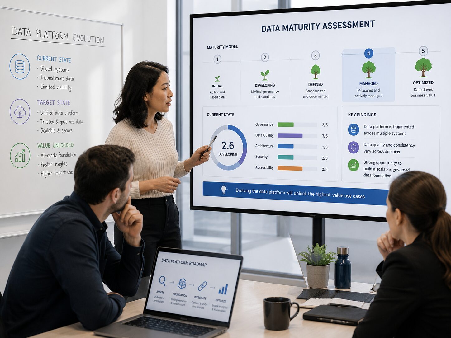 Assessing data maturity to sequence the highest-value AI use cases