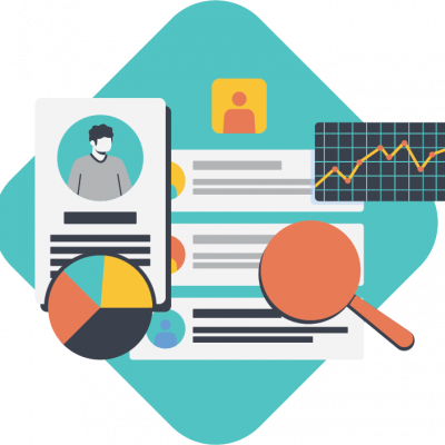 Data Visualization & Analytics illustration Data Visualization & Analytics illustration